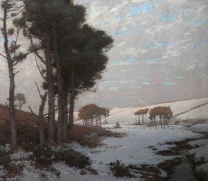 Winter – Roseworthy Valley, Camborne — Samuel John Lamorna Birch
