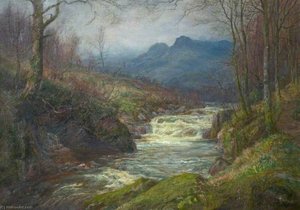 Flowing From The Fells — William Lakin Turner