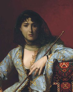 Veiled Circassian Woman — Jean-léon Gérôme