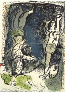 Acrobates — Marc Chagall