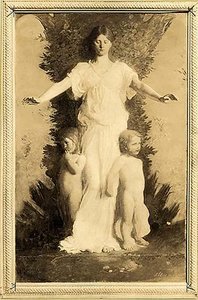 Caritas, (painting) — Abbott Handerson Thayer