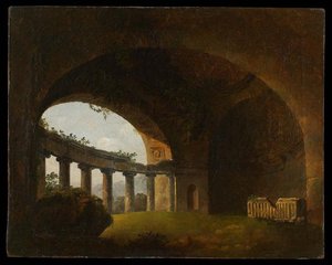 Ruines D'un Temple Antique — Hubert Robert