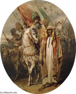 Arab Warriors Advancing