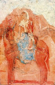 Fernande Sur Un Mulet — Pablo Picasso, Analytical Cubism