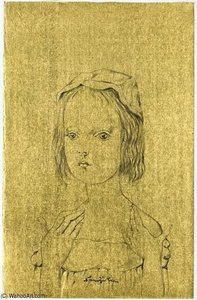 Portrait Of A Young Girl — Léonard Tsuguharu Foujita