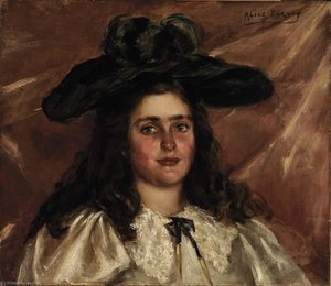 Laura Alice In Big Hat — Alice Pike Barney