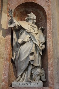 Statue Of St. John The Evangelist — Johannis Baptistae Vacca, Baroque