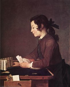 The House Of Cards Ii — Jean-baptiste-siméon Chardin