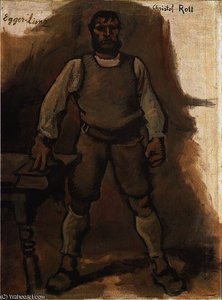 Christoph Rott, A Farmer — Albin Egger Lienz