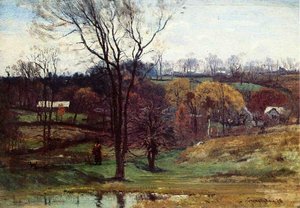 A Late Afternoon Walk — John Joseph Enneking