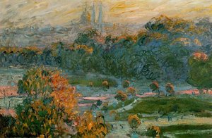The Tuileries (study) — Claude Monet