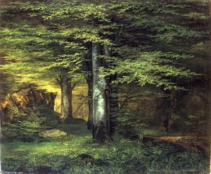 Waldinneres — Ernst Ferdinand Oehme