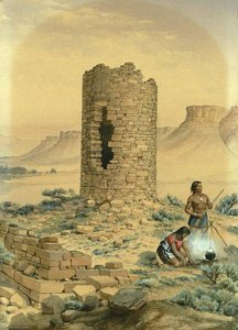Ancient Stone Round Tower — William Henry Holmes