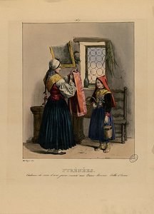 Wedding Gifts For A Bride To Eaux-bonnes, Ossau Valley — Edouard Pingret