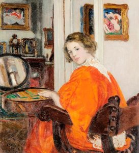 Impressionist Artist Women — István Csók