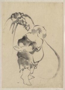 Hotei — Katsushika Hokusai, Ukiyo-e