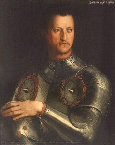 Portrait Of Cosimo I De' Medici — Agnolo Bronzino