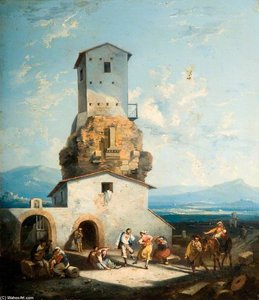 Italian Landscape — Thomas Barker