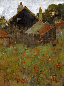 The Poppy Field — Willard Leroy Metcalf