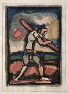 Passion. Christ Carrying His Cross — Georges Rouault
