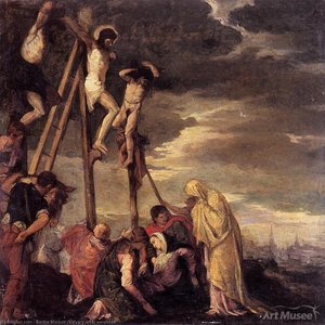 Calvary (after Veronese) — Berthe Morisot