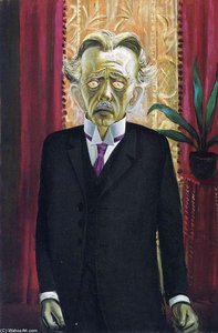 Portrait Of Dr Heinrich Stadelmann — Otto Dix, Expressionism