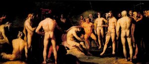 Apolo Ante El Tribunal De Los Dioses — Cornelis Cornelisz Van Haarlem