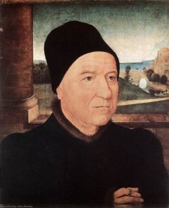 Middle - Portrait Of An Old Man — Memling, Hans