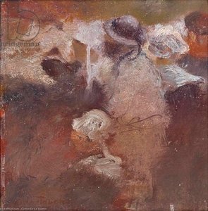 Sketch Of Figures In Brittany