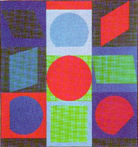 Turkiz-iii — Victor Vasarely