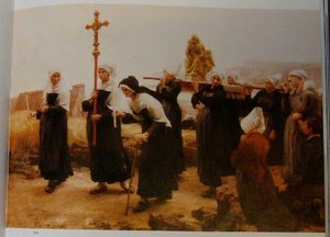 Le Pardon De Ploumanac'h (finistère) — Léon Augustin L'hermitte
