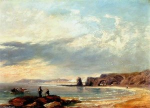 Marsden Rocks, Sunderland — John Wilson Carmichael