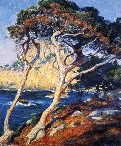 Point Lobos Trees — Guy Orlando Rose