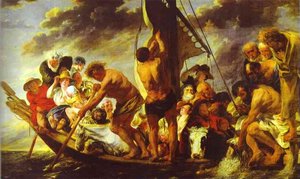 Ferry Boat To Antwerp — Jacob Jordaens