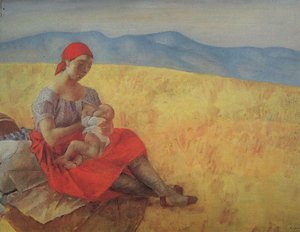 Mother — Kuzma Petrov-vodkin