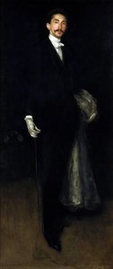 Arrangement In Black And Gold — James Abbott Mcneill Whistler
