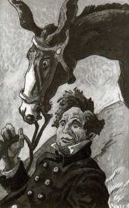 Man And Mule — Thomas Hart Benton