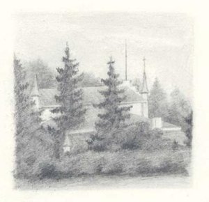 View Of Izvara Estate 1 — Nicholas Roerich