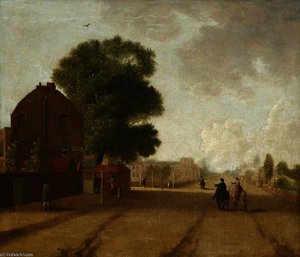'the Green Man', New Road — Richard Wilson