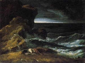 The Wreck — Théodore Géricault, Romanticism