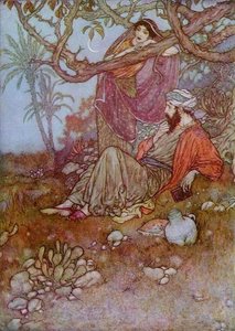 The Rubaiyat. A Loaf Of Bread — Edmund Dulac