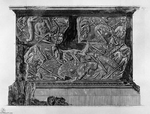 Fourth Side Of The Pedestal Of The Same Column — Giovanni Battista Piranesi