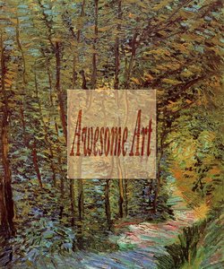 Path In The Woods — Vincent Willem Van Gogh