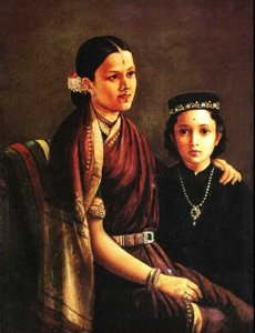 Mrs. Ramanadha Rao — Raja Ravi Varma