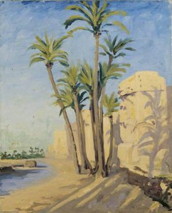 A Group Of Palms At Marrakech — Winston Spencer Churchill