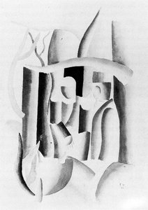 Animated Landscape — Fernand Léger, Cubist