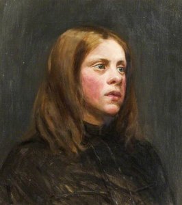 Girl With Long Hair — Albert Ranney Chewett