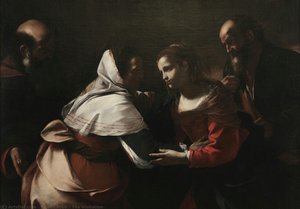 The Visitation — Mattia Preti