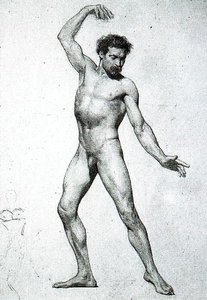 Study Of A Male Nude 2 — Mariano Fortuny