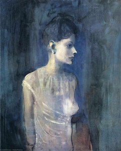 Portrait Of Seniora Soler (girl In A Chemise) — Pablo Picasso